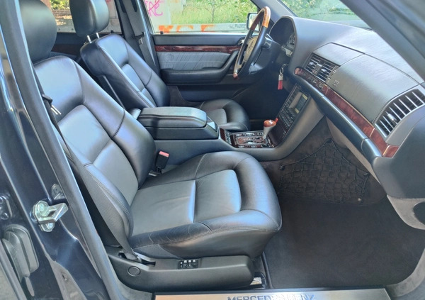 Mercedes-Benz Klasa S cena 185000 przebieg: 86000, rok produkcji 1996 z Dzierżoniów małe 352